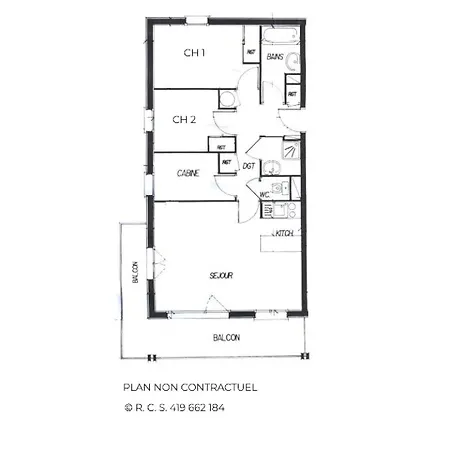 Appartement Courmayeur - 10 Personnes Aux Pieds Aux Menuires Mae-3774 Saint-Martin-de-Belleville